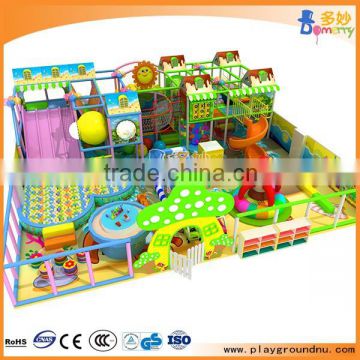 Indoor plastic play centre equipment for baby fun zone