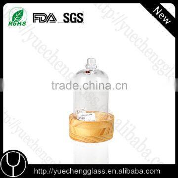 Red Color Clear Glass Cake Dome,Glass Cake Cover photo-3