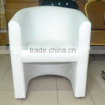 Eventing white leather hotel chair XYN260