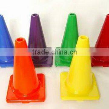 12 INCH PVC ORANGE COLORFUL ROAD CONE