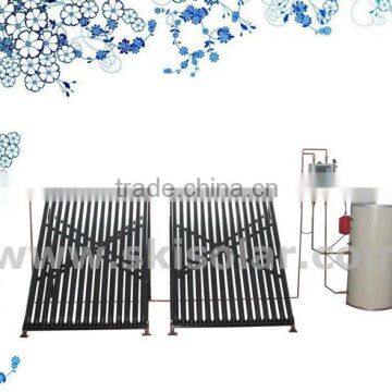 solar heat panel: split solar system with double Heat Exchangers