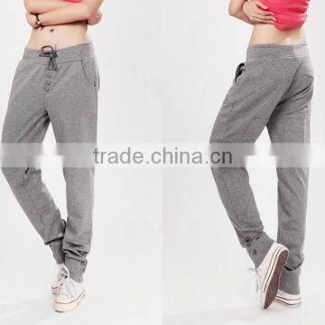 Harem Sweat Pants Latest Designs 2015 Gray