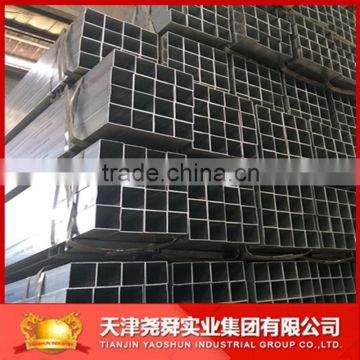 pre galvanized steel pipe / 40x40 SHS steel hollow section