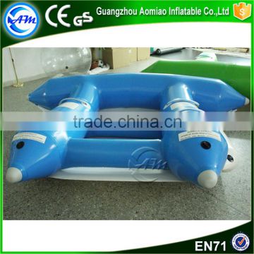 Fashionable water game good price inflatable flying fish towable