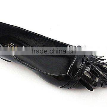 Ladies Flat Casual Shoes Flat Pointed Toe Shoes With Flower photo-2