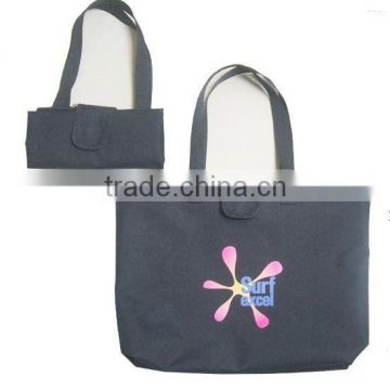 600D polyester folding shopping bag