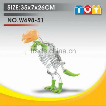 Metal animal assemble DIY dinosaur play set