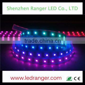 DMX512, DC5V,24LEDs/ 24 Pixels per meter, DMX512 LED Strip AUTO-Address