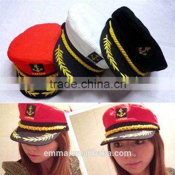 Unisex airline pilot hats with good quality for sale HT2028