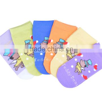 2015 hot sale cute unisex animal pattern tube socks for girls and boys