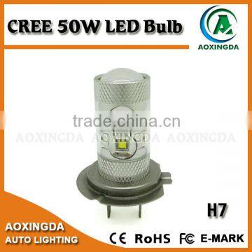 h7 led car bulb 50W
