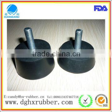 heat resistant anti-skidding /rubber feet/rubber pad for running machine/Support electronic instruments