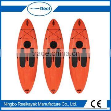 2016 made in China new desigh no inflatable stand up paddlle board/plastic surfboard