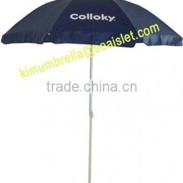 Budget promotional beach umbrella with self fabric bag(colloky)