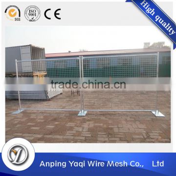 outdoor chain link mesh temporary fence