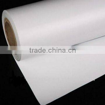 280-580gsm hot or cold laminated PVC flex banner /PVC frontlit banner / white glossy banner rolls for Printing