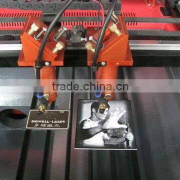 Dowell Mixed 9060 Laser Engraving and Cutting Machine for Metal and Non-metal Material With Industrial Chiller photo-3