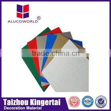 Alucoworld aluminium composite panel fire-resistance aluminum composite panel lightweight cladding systems