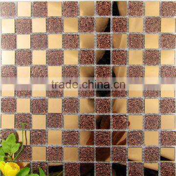 The best wall covering is mirror mosaic, glass mosaic, mirror glass mosaic tiles mixed for covering wall well decoration