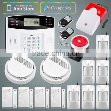 High Standard Series YL-M2B LCD Display with Time Clock Best GSM Intelligent Wireless Home Security Alarm System