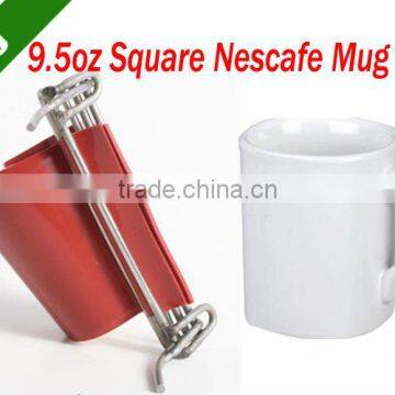 9.5oz Square Nescafe Mug Wrap