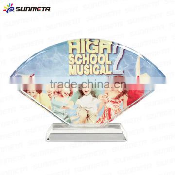 Sunmeta sublimation crystal, crystal trophy awards, crystal for sublimation printing