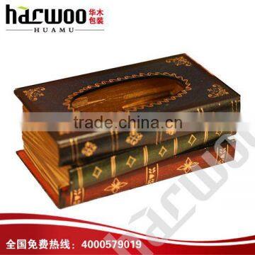 Beautiful Book style decorate paper towel box