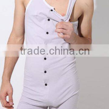 Cotton Summer Cheap Wholesale OEM Onesie Pajamas For Men