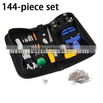 144 Pcs Watch Repair Kit Case Opener Pins Link Remover Spring Bar Tool Set