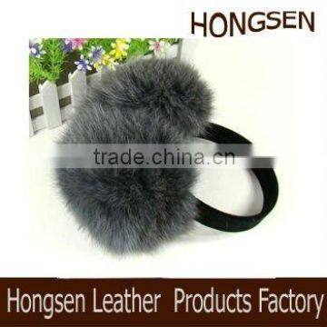 HSET148 fox fur earmuffs