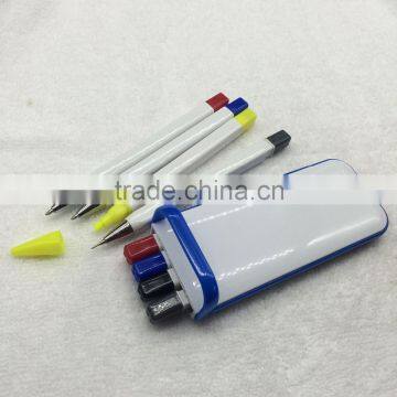Novelty Stationery Set for Kids With Ball Pen, Pencil, Highlighter photo-5