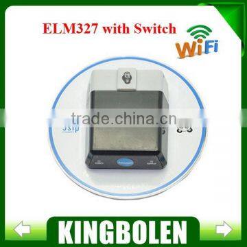 2015 Newest Super MINI ELM327 WIFI with ON/OFF Switch OBD2 / OBDII ELM 327 V1.5 for Android/IOS