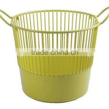 Wasabi green Japanese style laundry basket