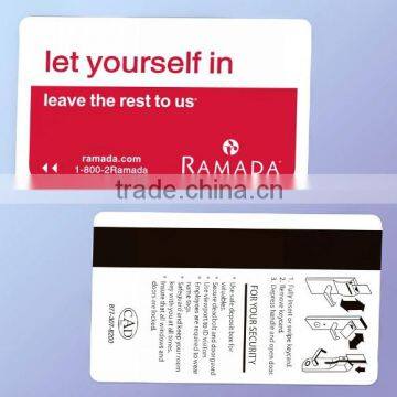 Promotion! CR80 PVC Card Magnetic Stripe Plastic Membership Card