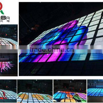 Hot selling LED dance floor for holiday ,party,wedding,club,stage with cheap price, led video dance floor