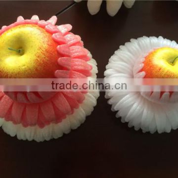 PS foam fruit package lotus petal round shape fruit cap