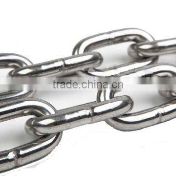 304 grade stainless steel link chain in Australian standard diameter 10mm