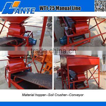 Factory Direct Sale WT1-25 Diesel Motor Engine Interlocking Brick Production Line photo-6