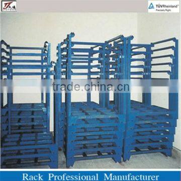 Warehouse stack racking system for storage