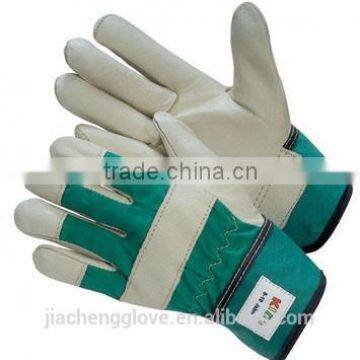 JS201CAG Cow Leather gloves, leather working gloves, kids leather glove