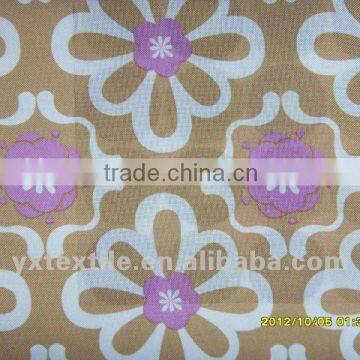 pu coated 600D polyester print fabric for bags and tents