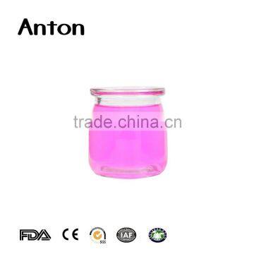 6oz Latest Design High Quality Small Glass Milk Bottles Glass Food Safety Emplty Milk Bottle Ransparent Round Glass Milk Bottle photo-3