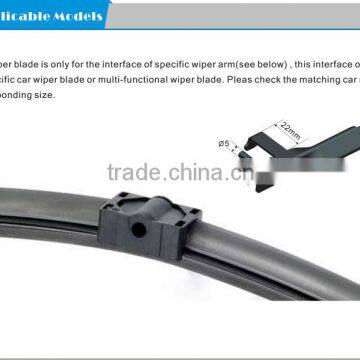 Rubber Track for Cars Special Clear View Wiper Blade photo-3