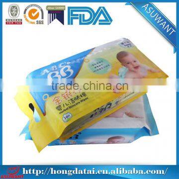 aluminum foil sachet for wet wipe packaging paper