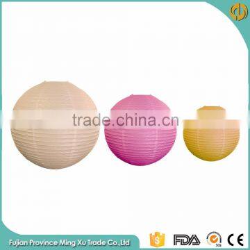 Round Wholesales Hanging Handmade Paper Chritmas Decoration