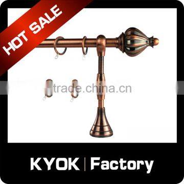 KYOK Cylindrical curtain rod set,length 1m curtain rod, professional window curtain rod factory                        
                                                                                Supplier's Choice