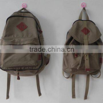 china supplier online shopping promotional cheap vintage student school bag