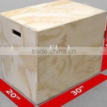 3 in 1 wooden polybox