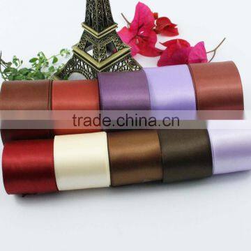 wholesale solid color 3/4 inch satin ribbon