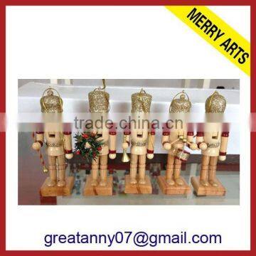 China Supplier Home Decor Art Minds Wooden Toy Soldier Nutcracker Figurines for Christmas photo-5